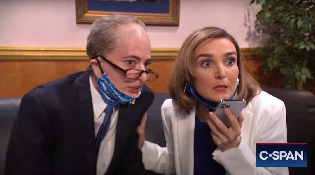 The new Chuck Schumer on ‘Saturday Night Live’ is Jewish cast member Sarah Sherman