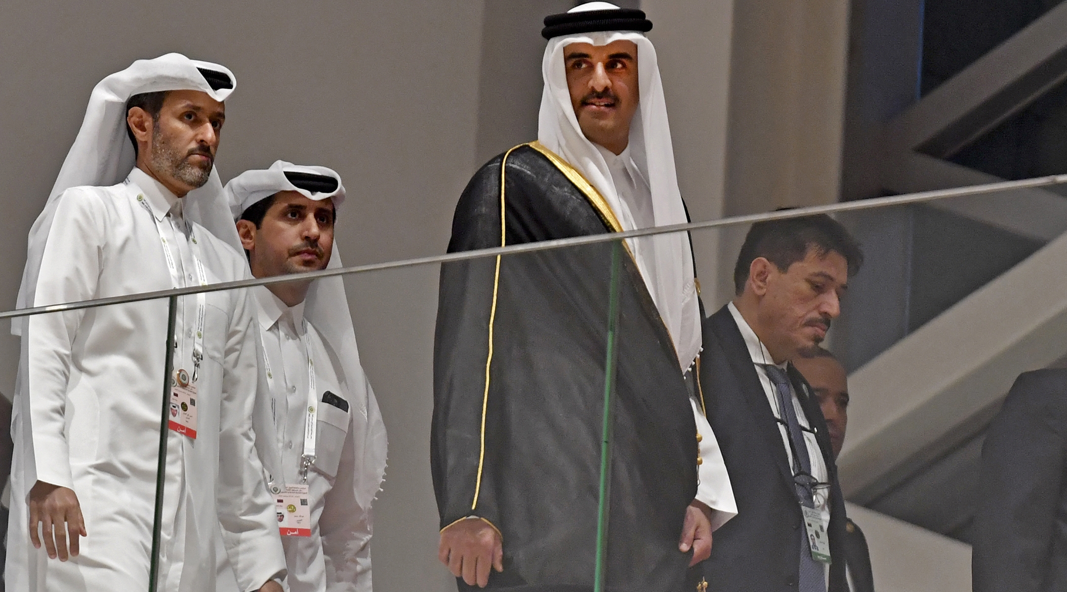 Emir Sheikh Tamim bin Hamad al-Thani.