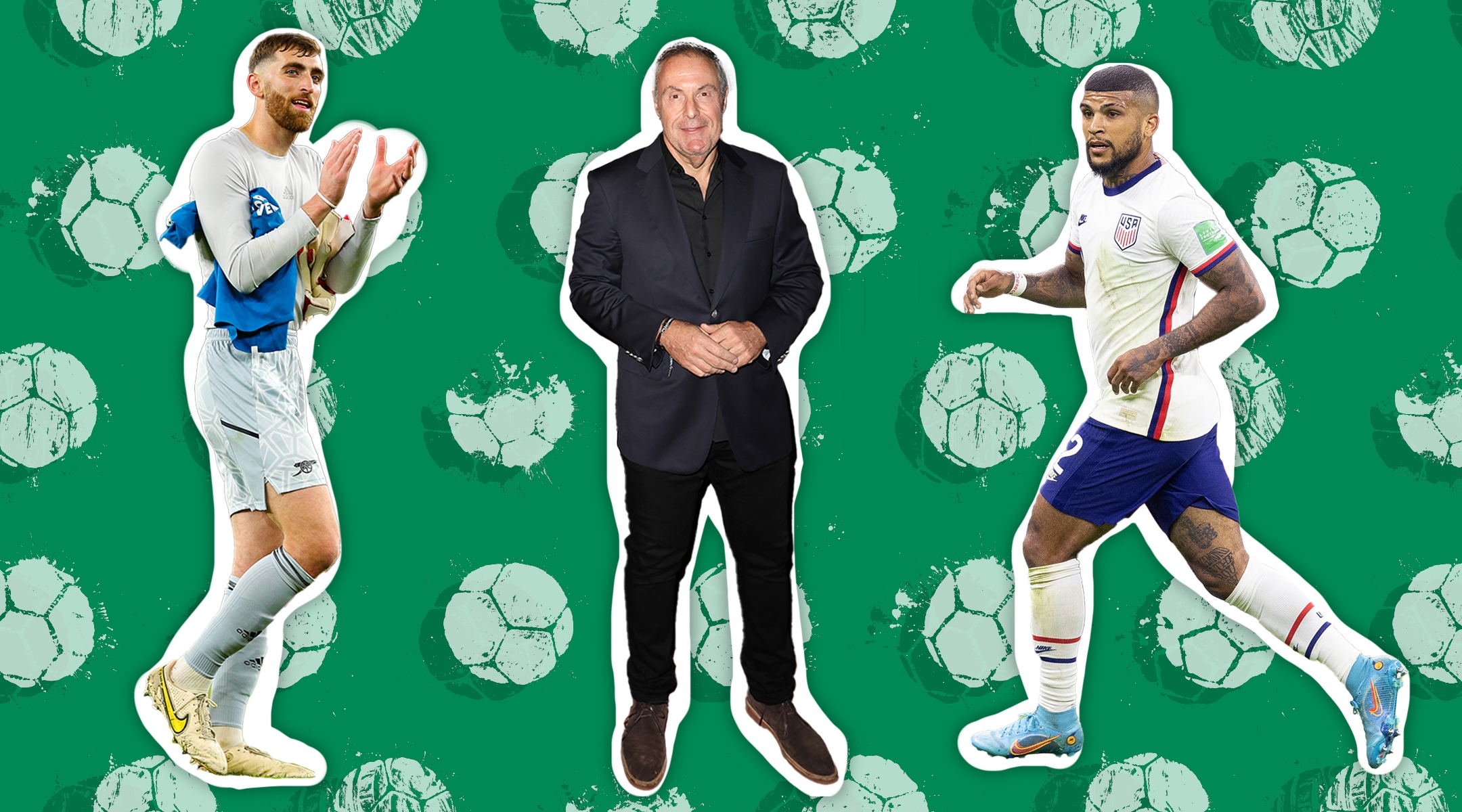 Five famous football players who fled war