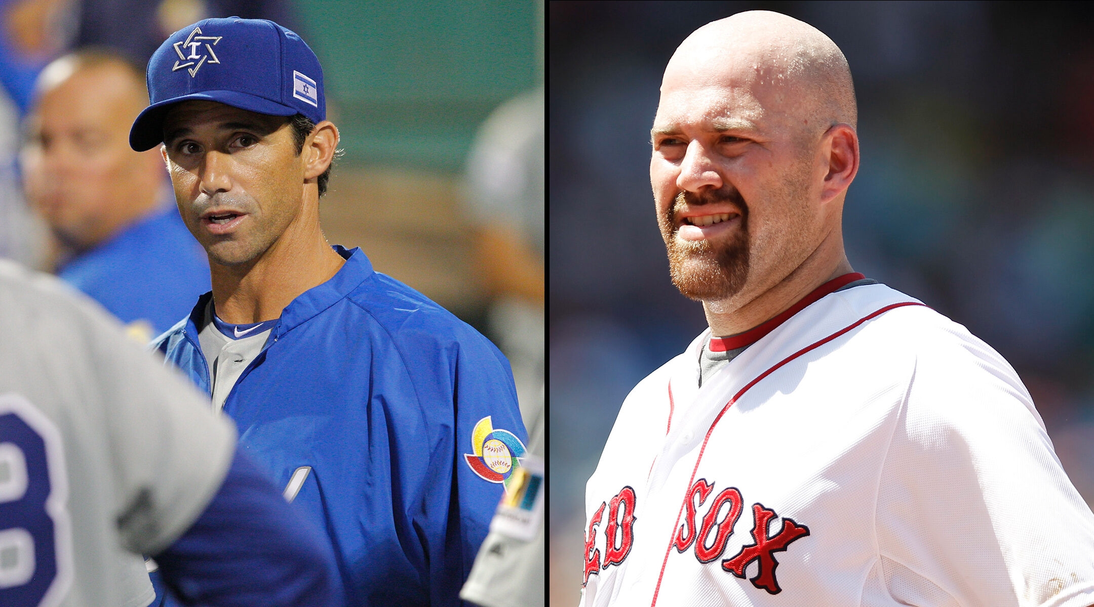 Brad Ausmus and Kevin Youkilis