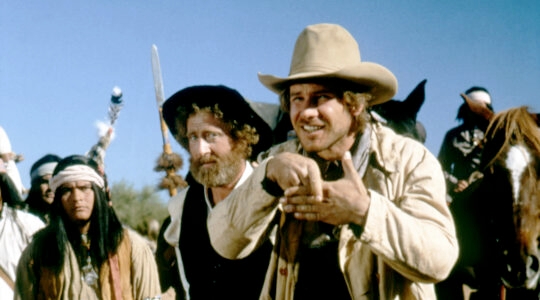 A scene from "The Frisco Kid" with Gene Wilder and Harrison Ford