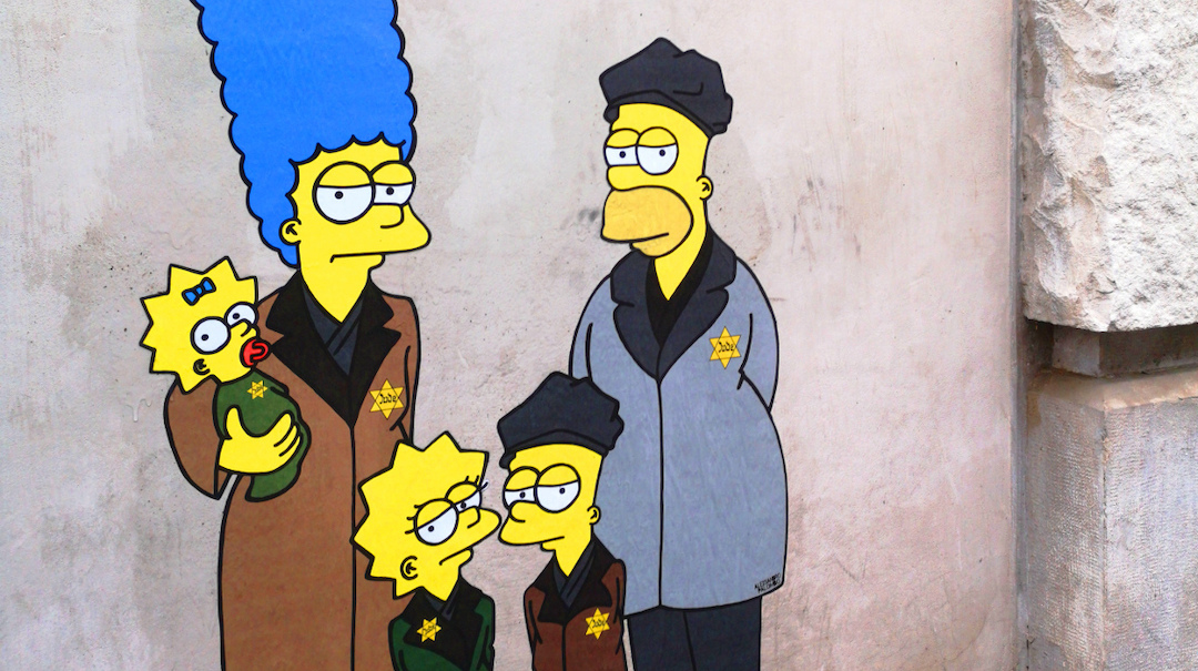 Memoriale-Shoah-Binario-21-The-Simpsons-Auscwitz-aleXsandro-Palombo-web2.jpg