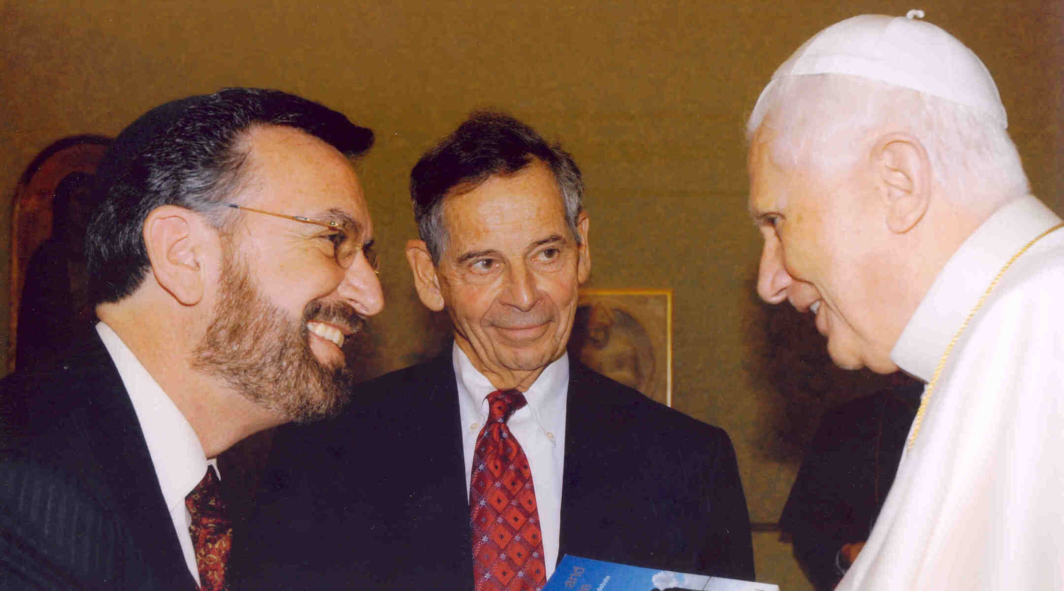 Rabbi Rosen Pope Benedict March 2006 copy