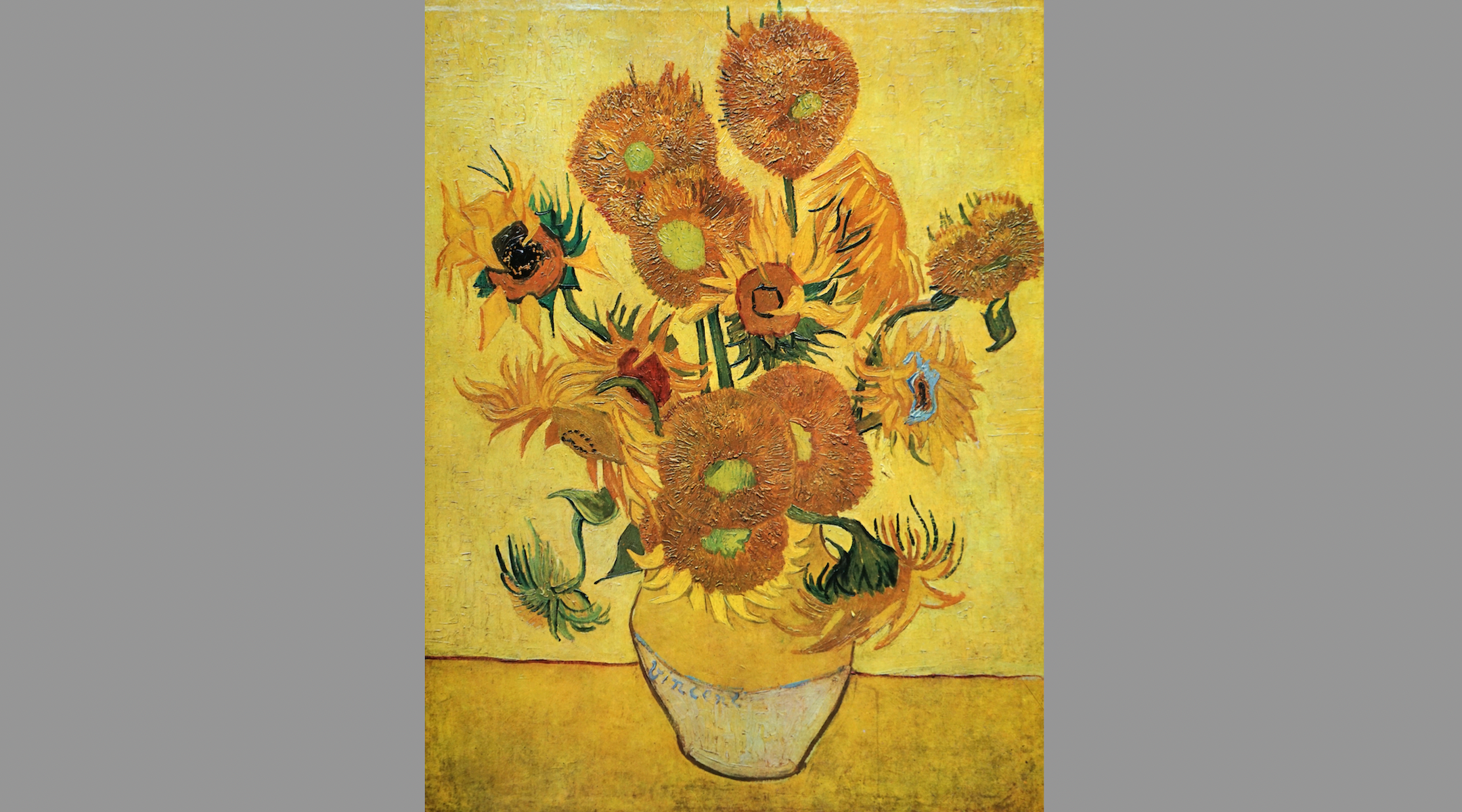 "Sunflowers" by Vincent van Gogh