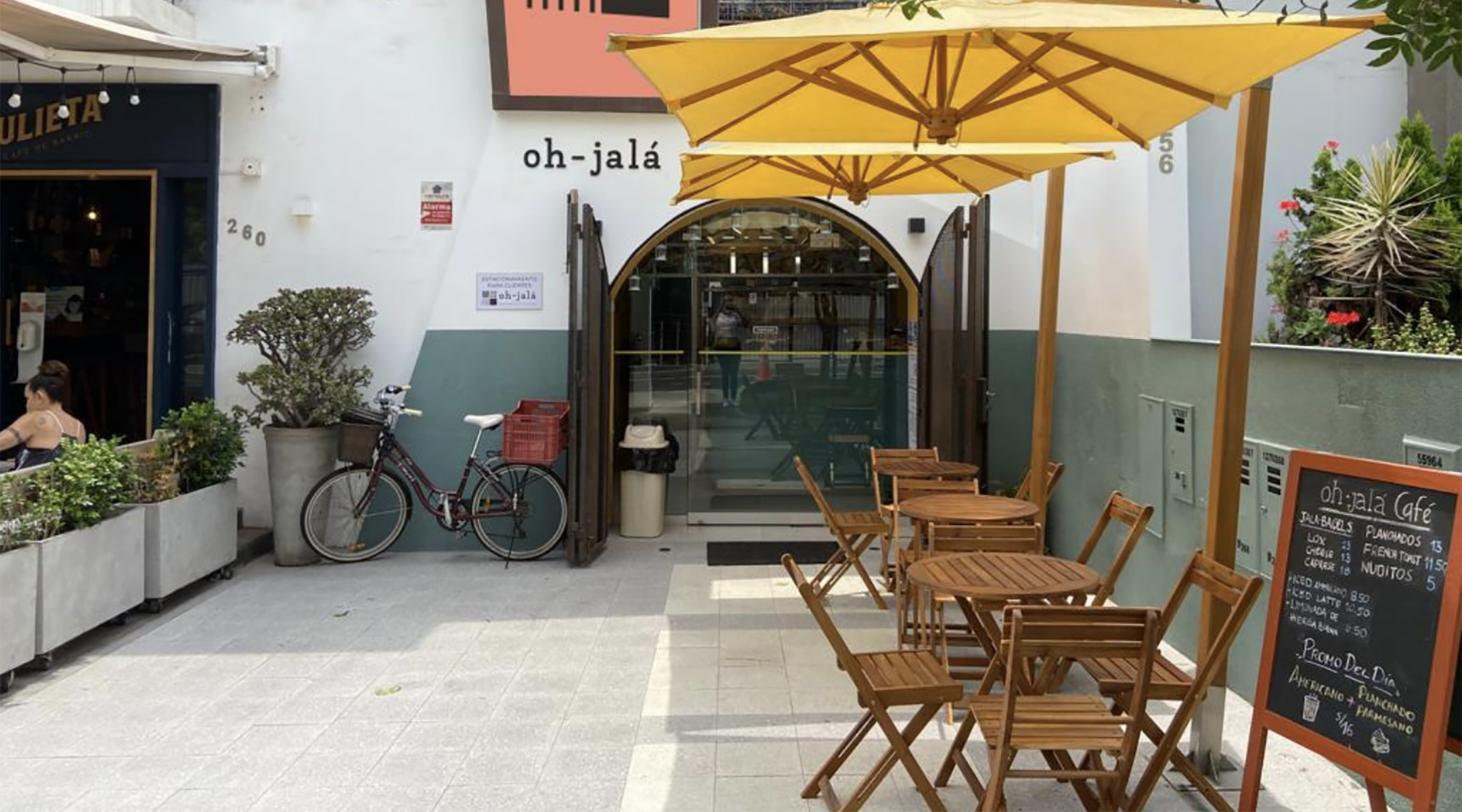 The bakery is housed in a garage of an old colonial home in the posh neighborhood of San Isidro. (Courtesy of Deborah Trapunsky)