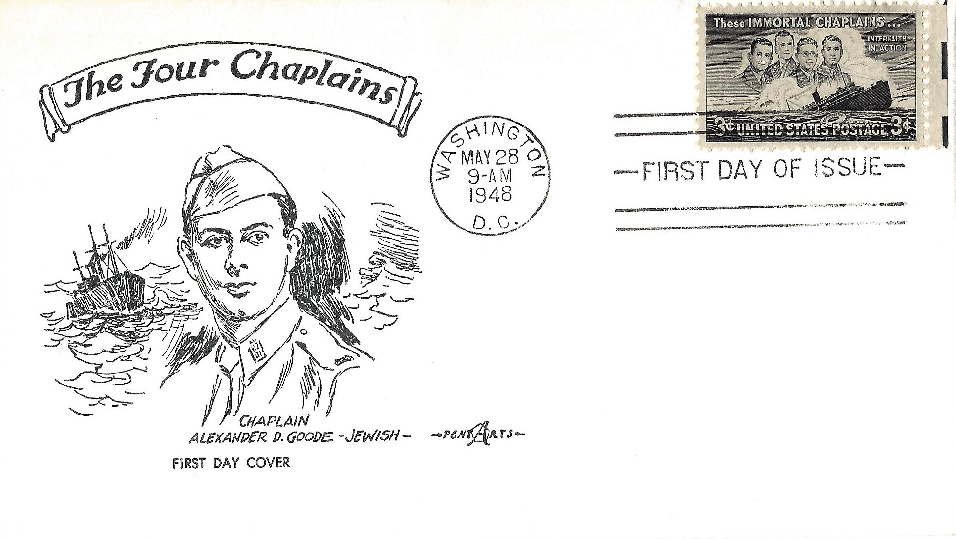 four chaplains stamp