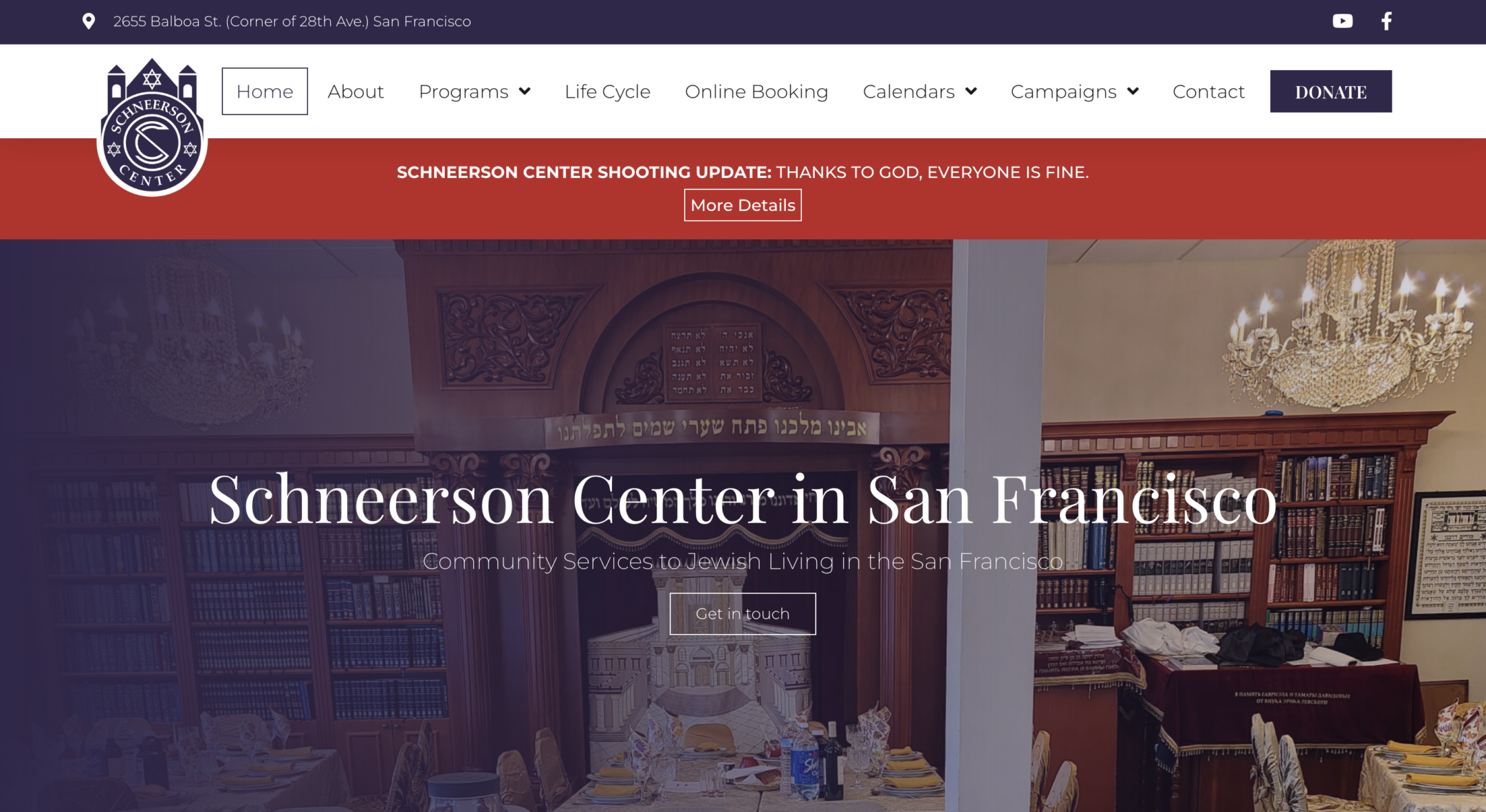 Man arrested in shooting at San Francisco Jewish center, charged with drawing imitation firearm
