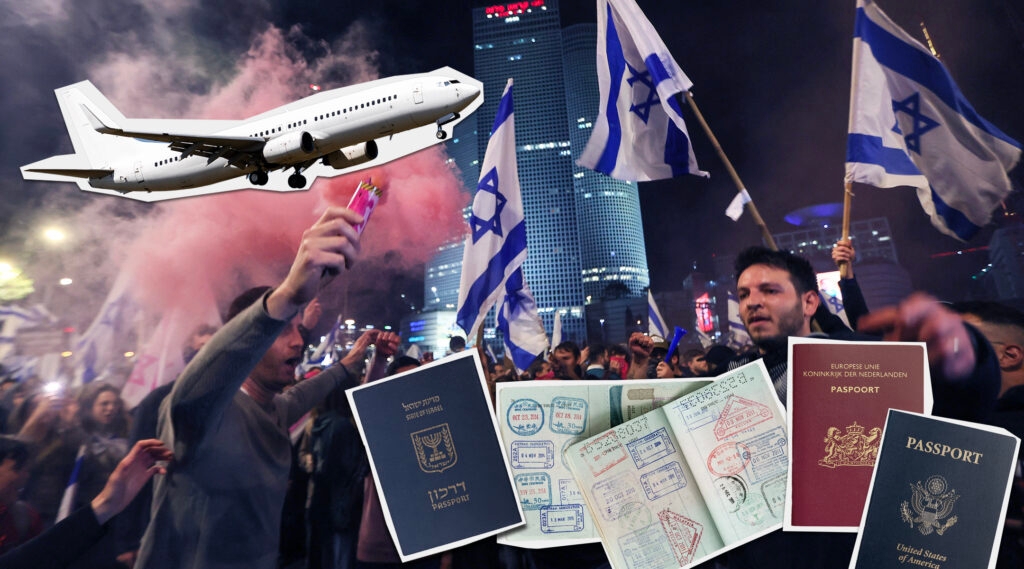 Alarmed by their country's political direction, more Israelis are seeking to move abroad