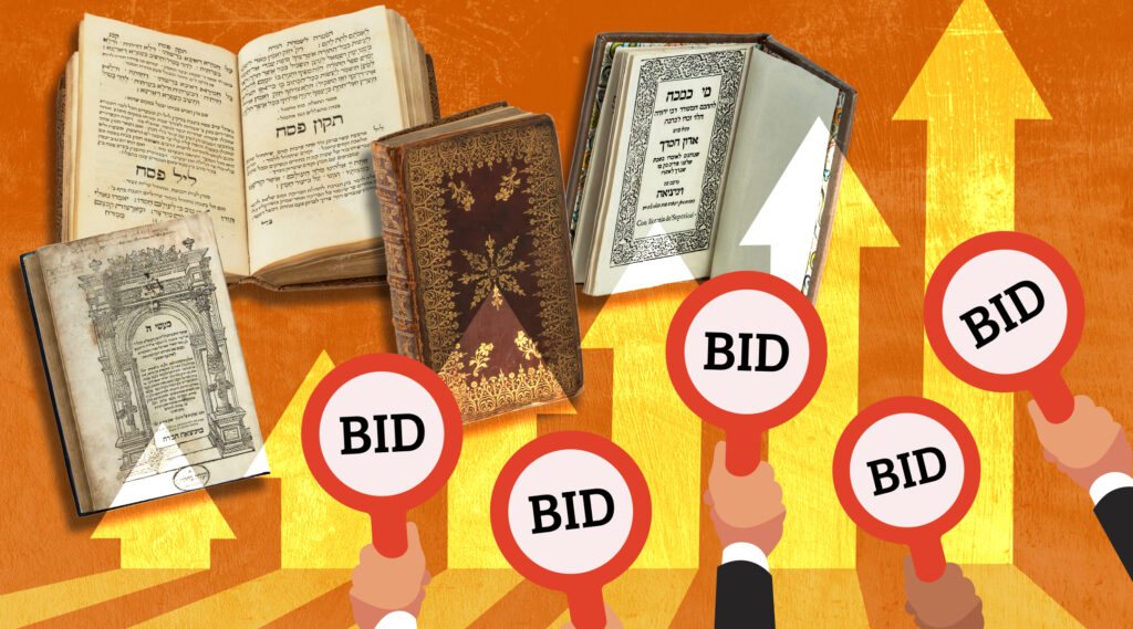 Inside the auction house driving the rare-book craze in the Orthodox world