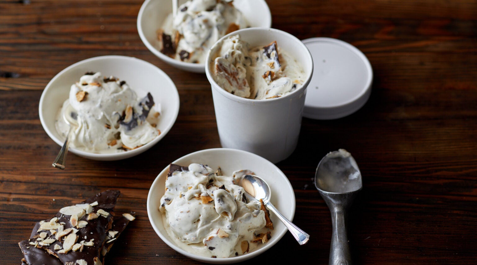 Eli Zabar debuts a chocolate matzah ice cream, just in time for