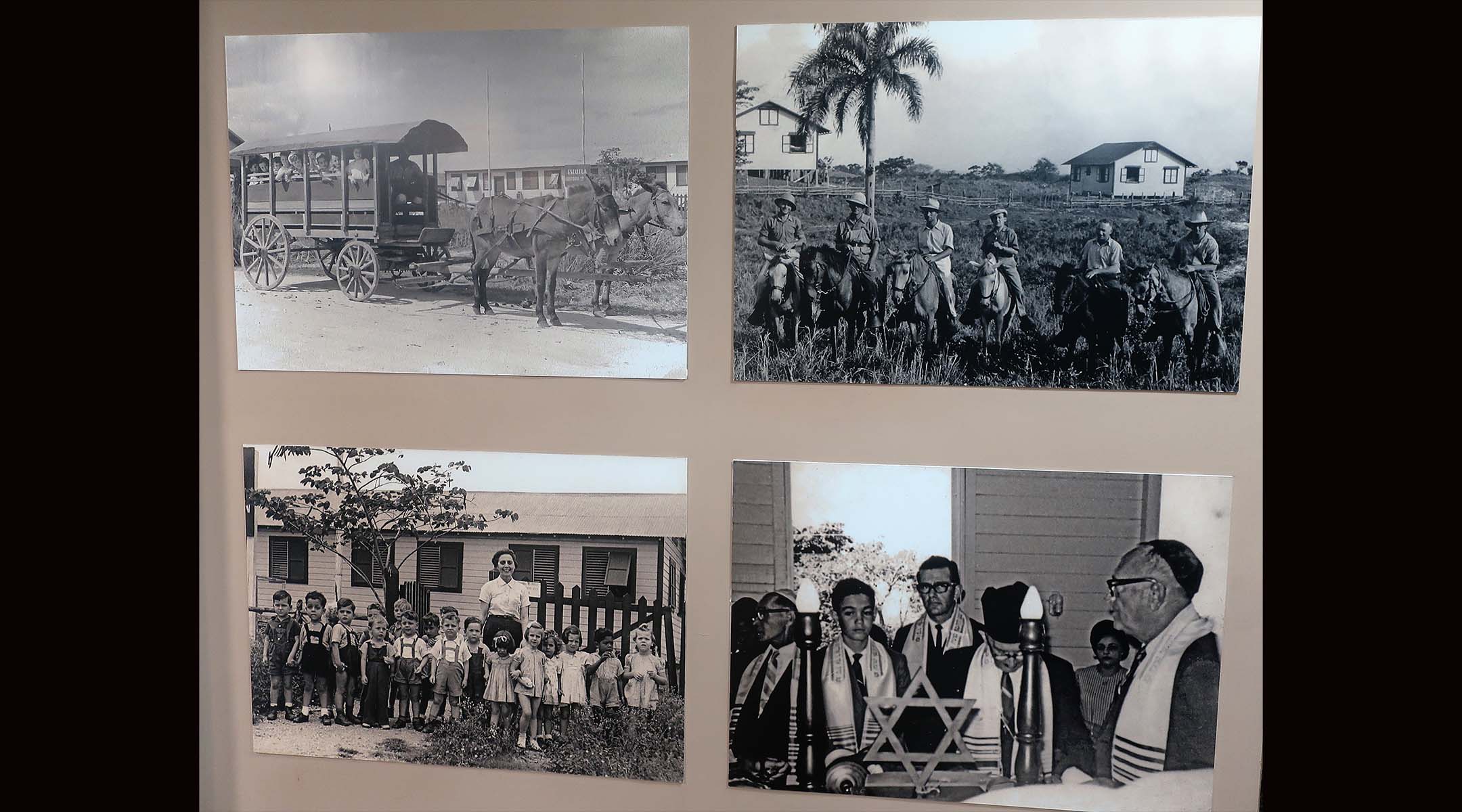Photos of some of the 750 Jewish refugees who settled in Sosua in the 1940s.