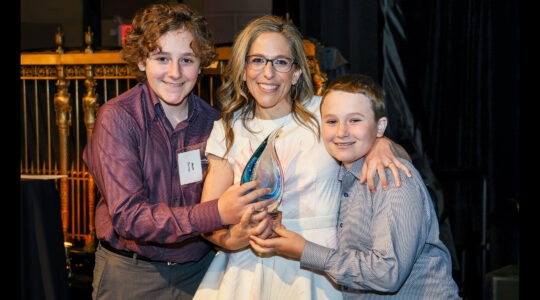 Jessica Berman with her kids