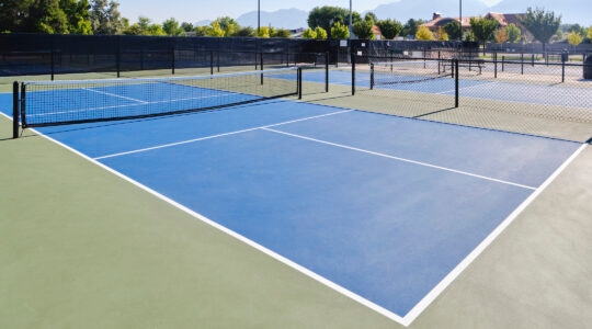 Pickleball court