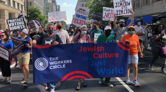 Jewish activists at a voting-rights march