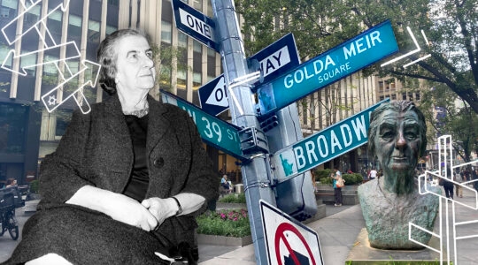 Golda meir sign post