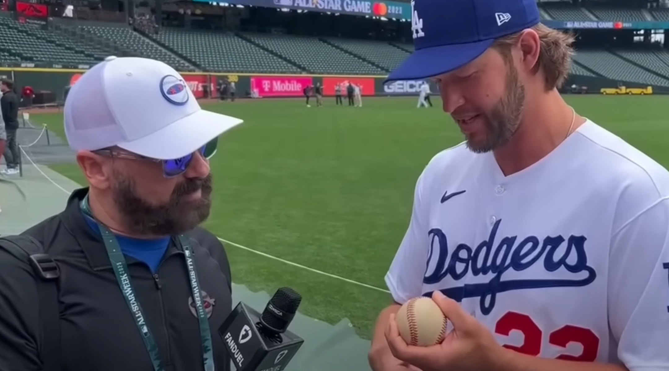 Rob Friedman and Clayton Kershaw