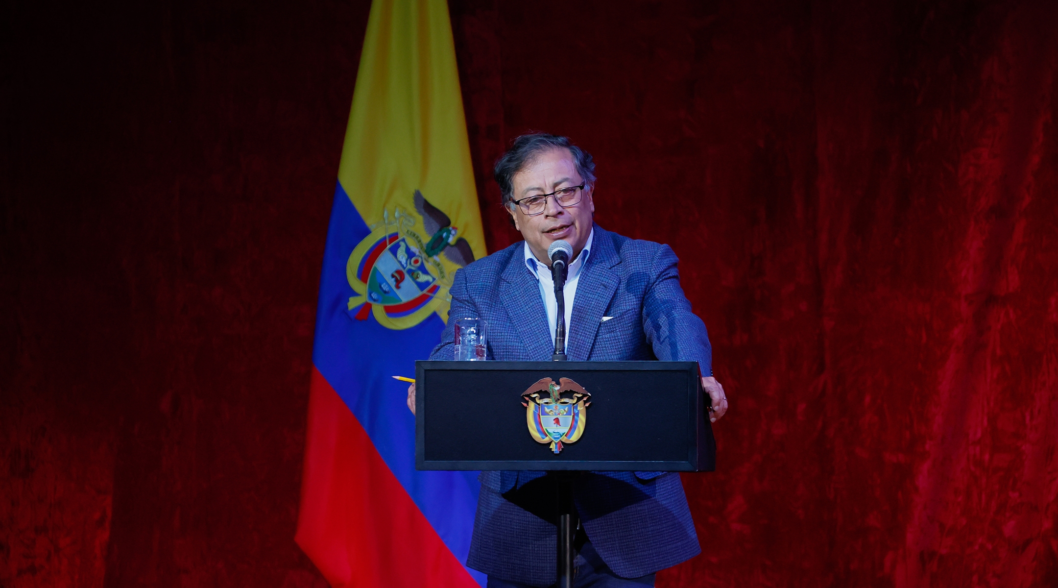 President of Colombia, Gustavo Petro.