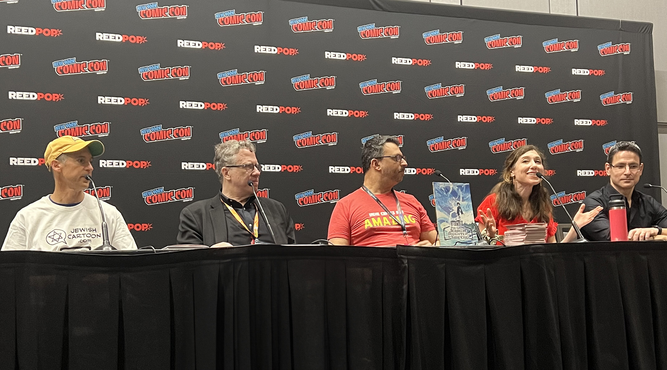 jewish comics panel