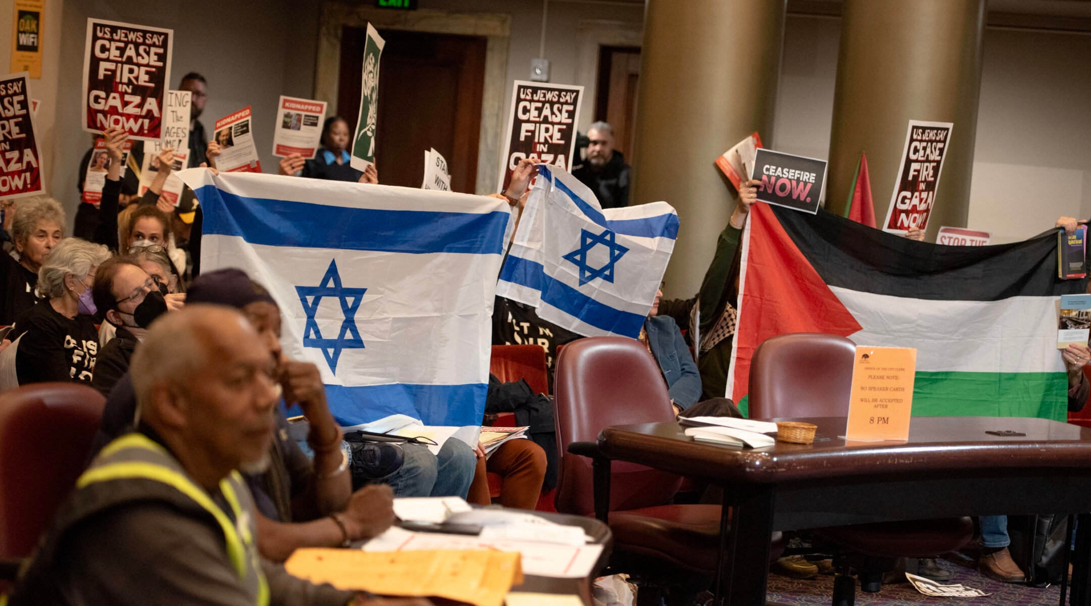 Oakland City Council rejects bid to denounce Hamas as public speakers ...