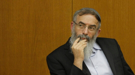 Rabbi David Stav, pictured in 2014. (Miriam Alster/FLASH90)