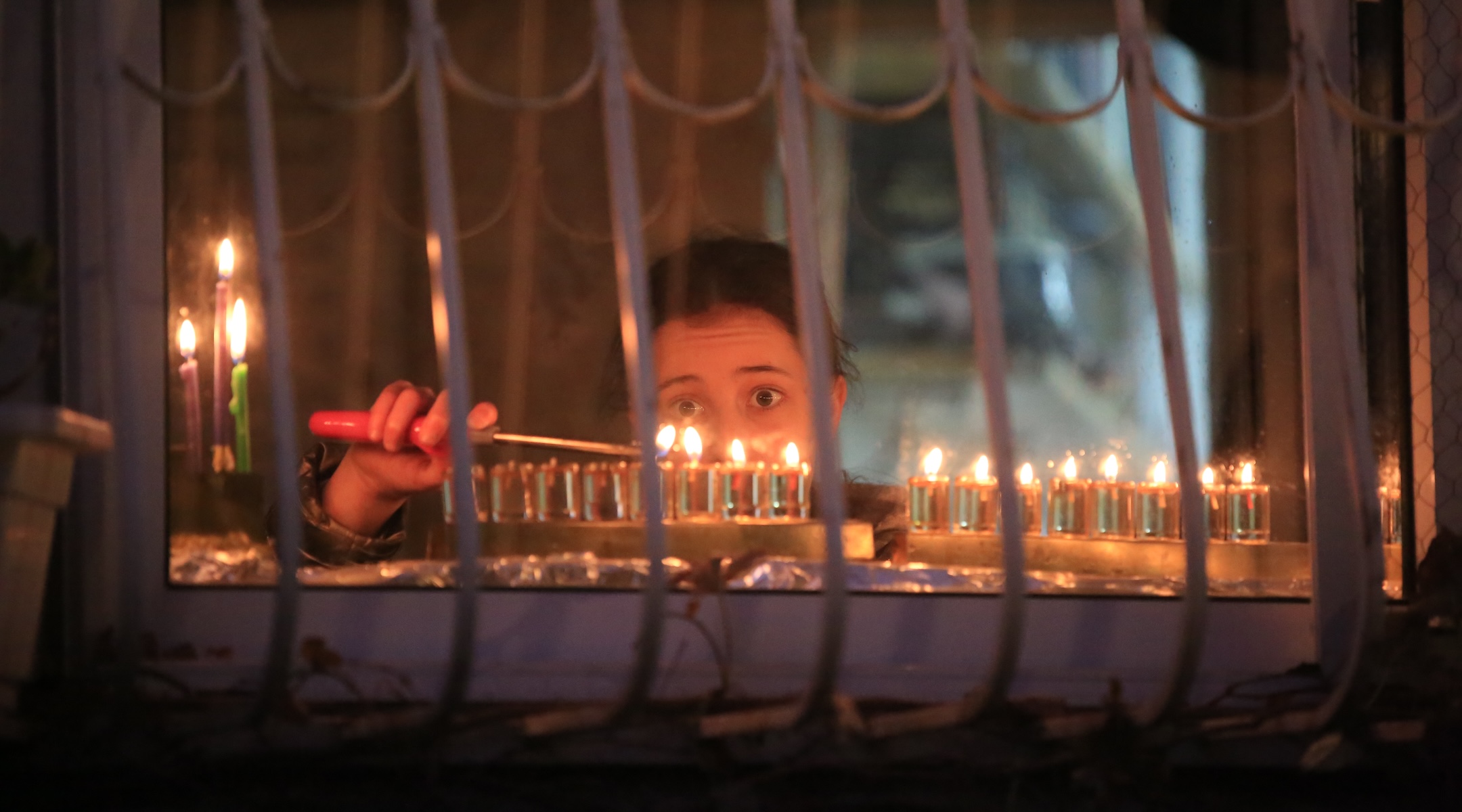 Hanukkah menorah