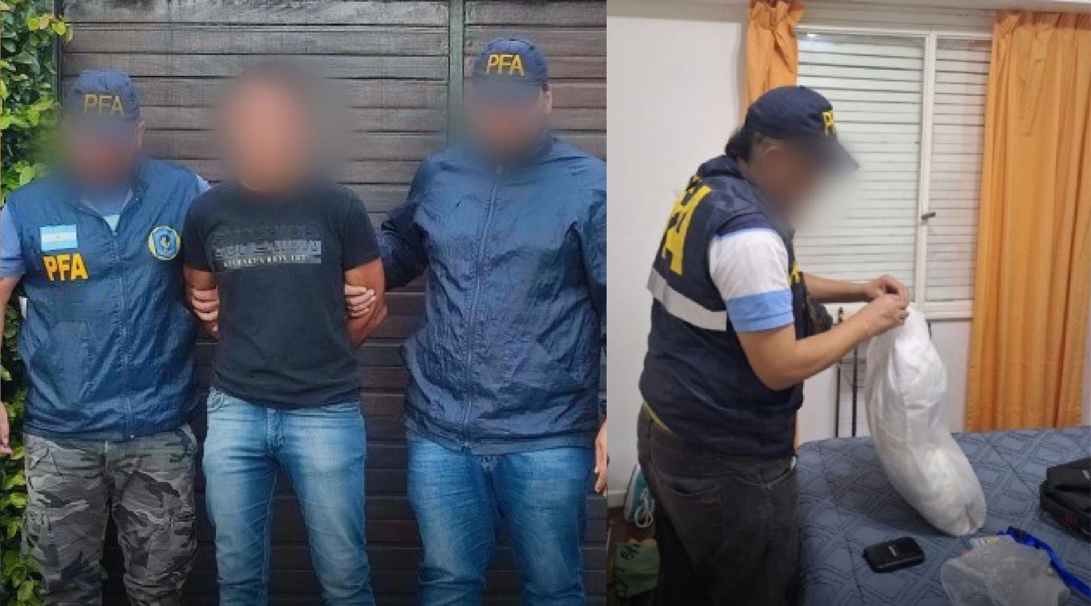 Argentine Federal Police arrested three men in the Buenos Aires area on Dec. 28, 2024 on suspicion of planning a terror attack. (Patricia Bullrich/X)