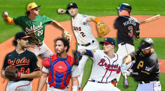 Baseball player collage