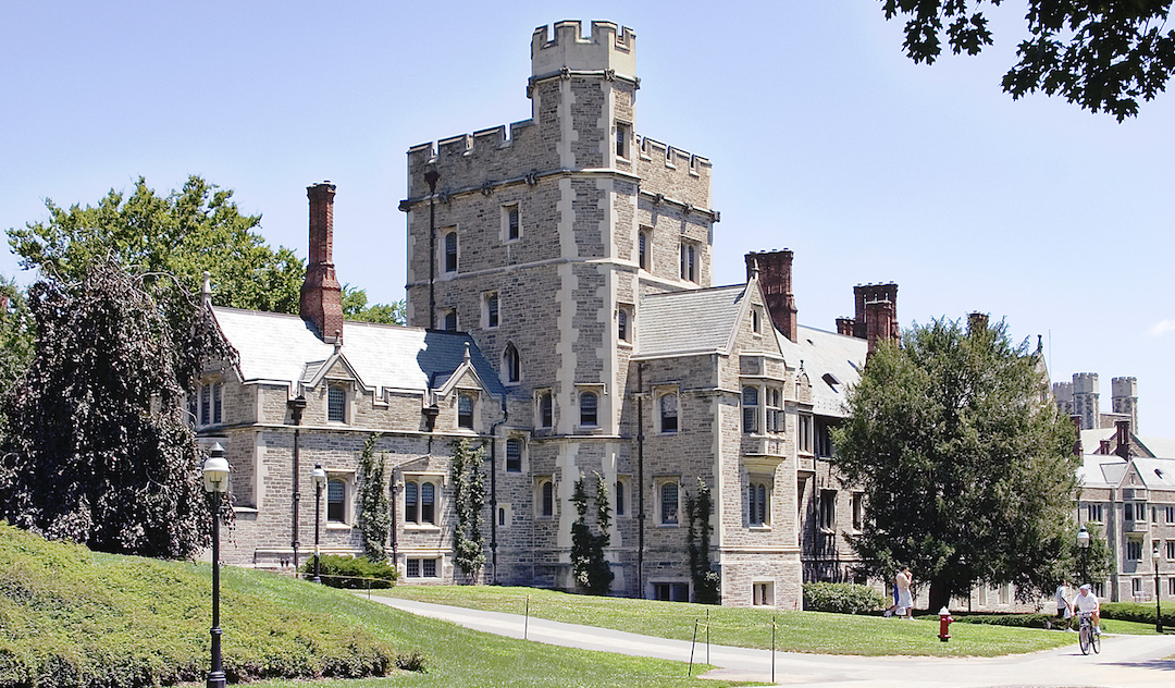 A university building at Princeton