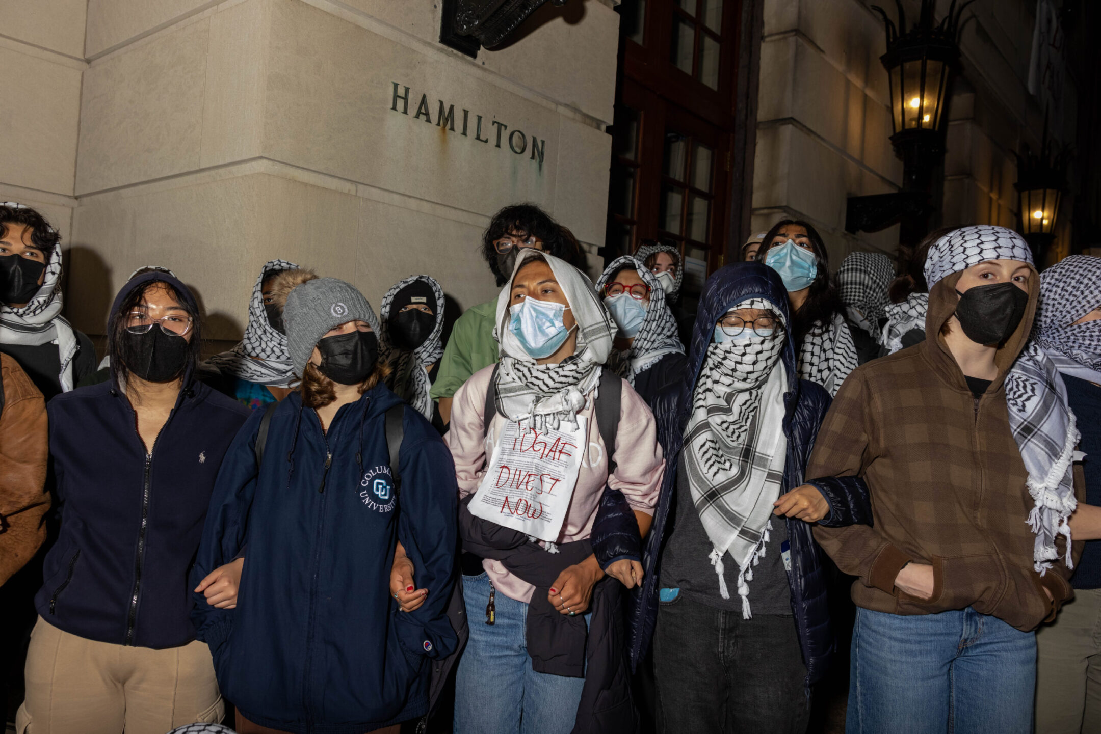 More than 25% of arrested Columbia protesters were not connected to the university, police say