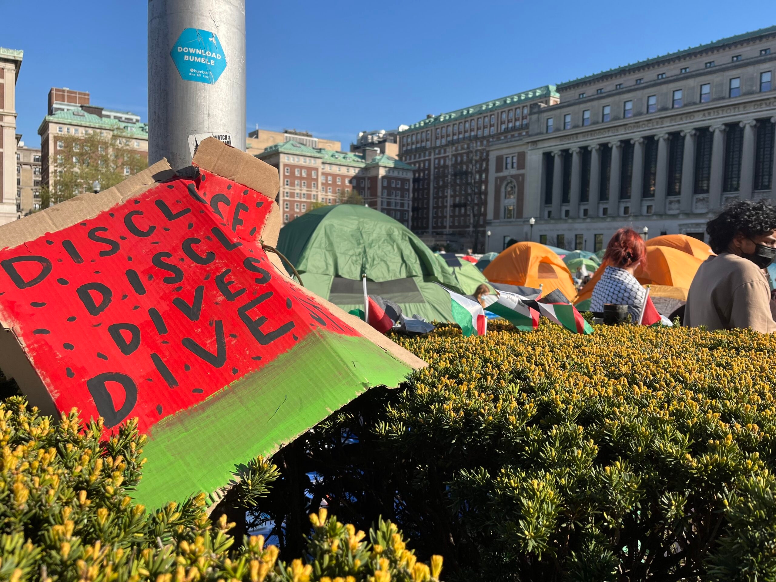 Columbia says it ‘will not divest from Israel,’ moves to close encampment following failed negotiations