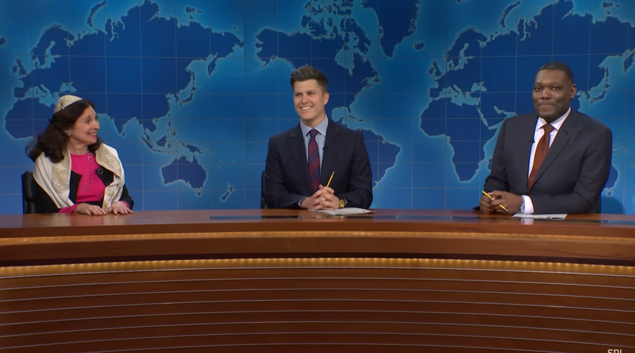 Meet Jill Hausman, the real rabbi who grimaced through jokes about Jews on SNL’s ‘Weekend Update’