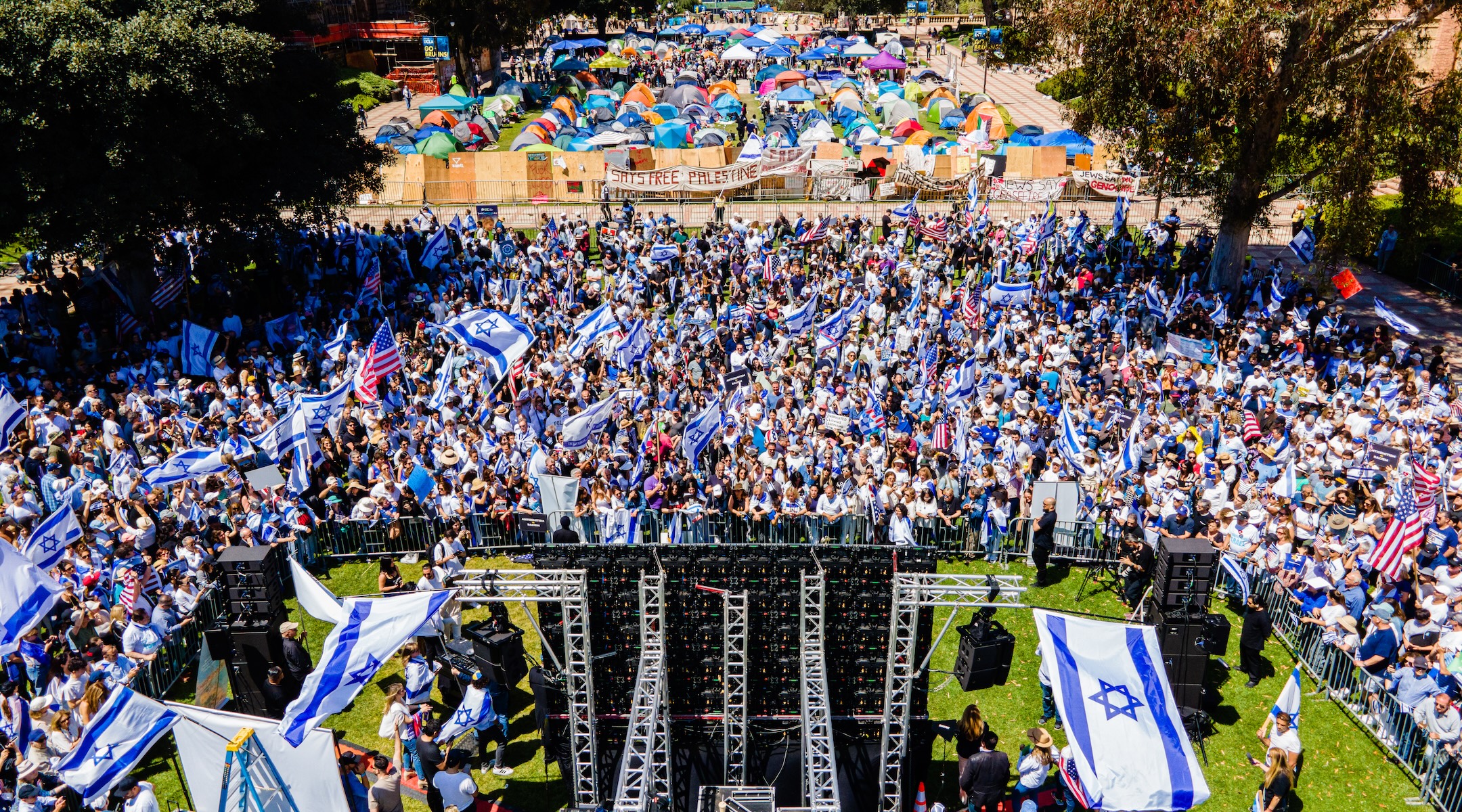 Israel rally