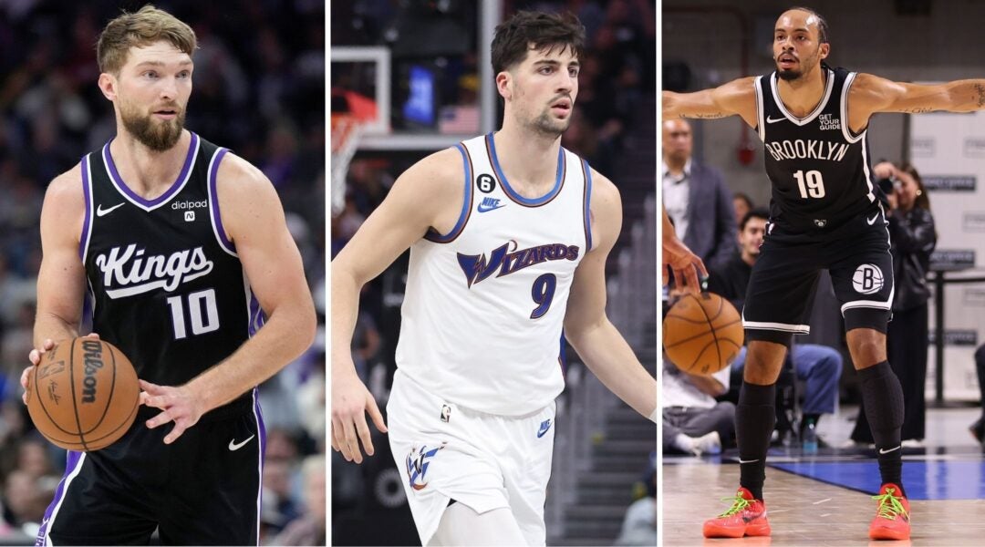 Domantas Sabonis, Deni Avdija and Amari Bailey