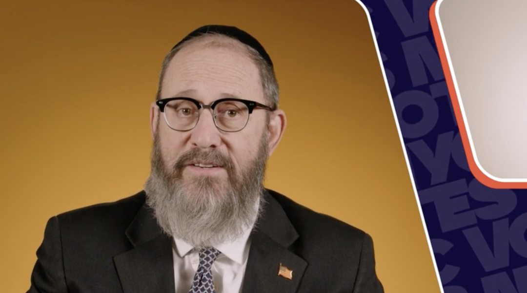 Newly elected New York City Councilman Simcha Felder. (Screenshot)