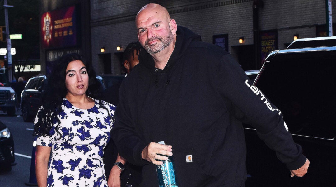 Sen. John Fetterman and Gisele Barreto Fetterman, pictured in 2023. (Patricia Schlein/Star Max/GC Images)