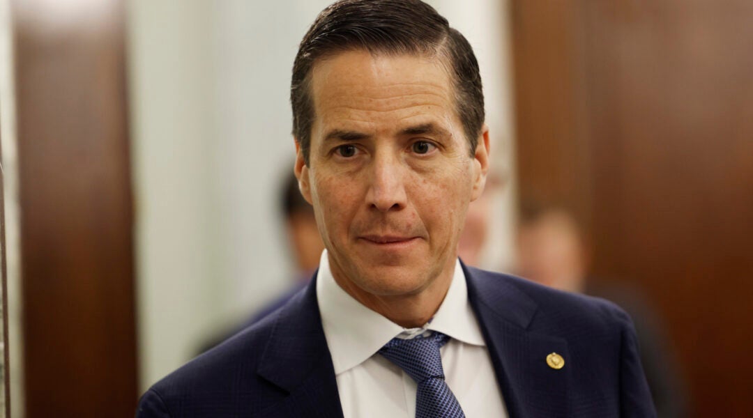 A photo of Sen. Bernie Moreno of Ohio.