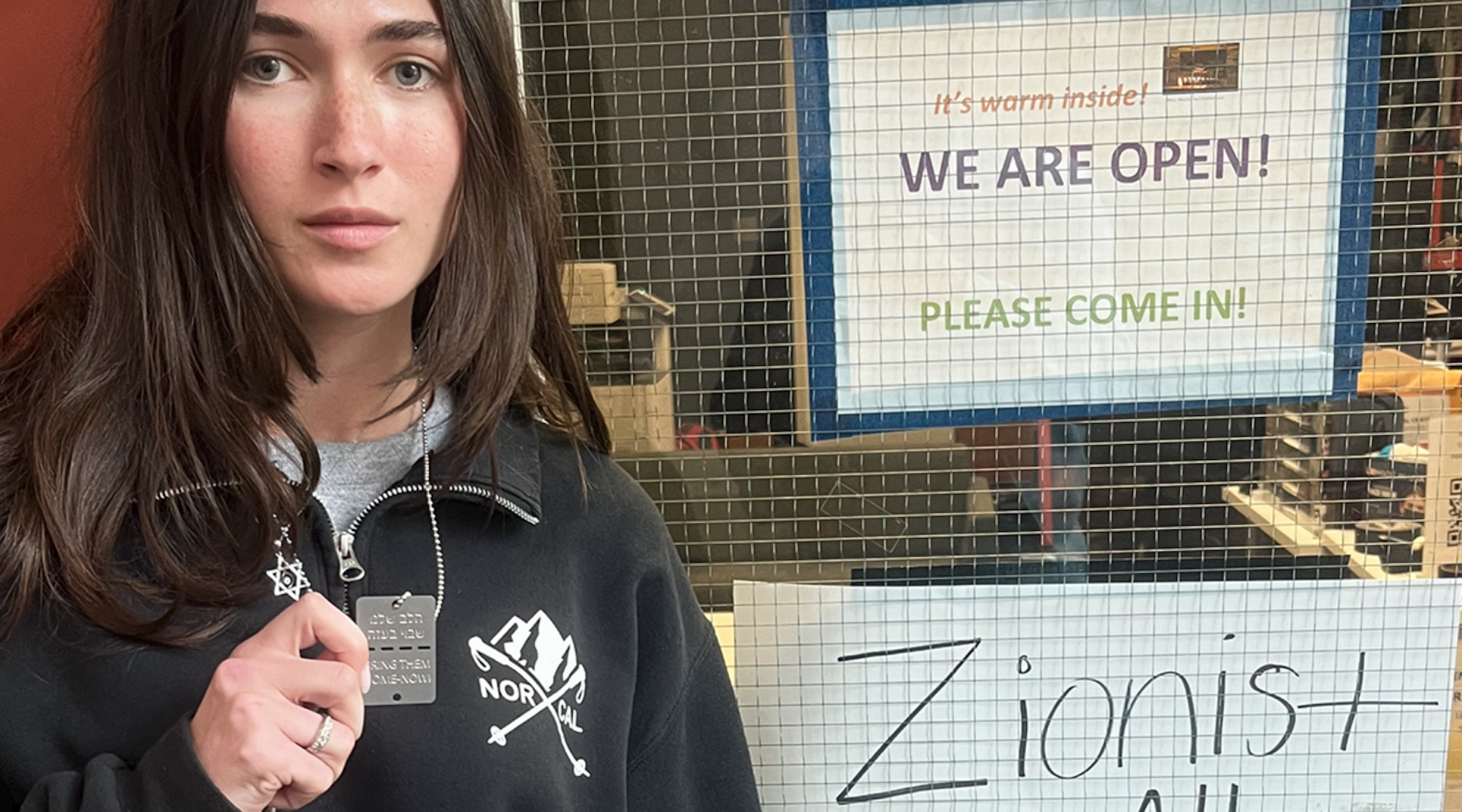 A photo of Tessa Veksler, an interviewee in the documentary "October 8."