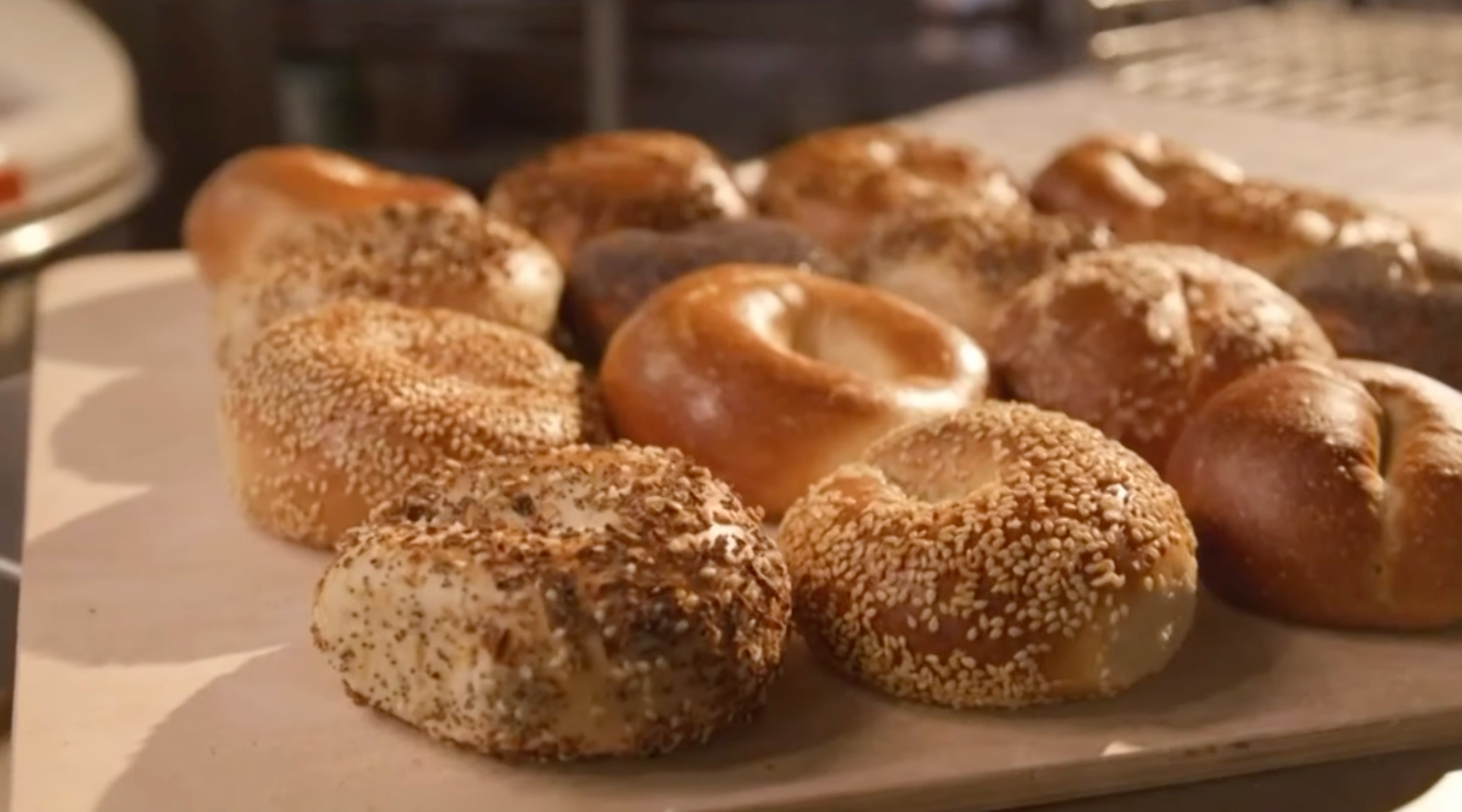 Some of Starship Bagel's fare. (Screenshot)