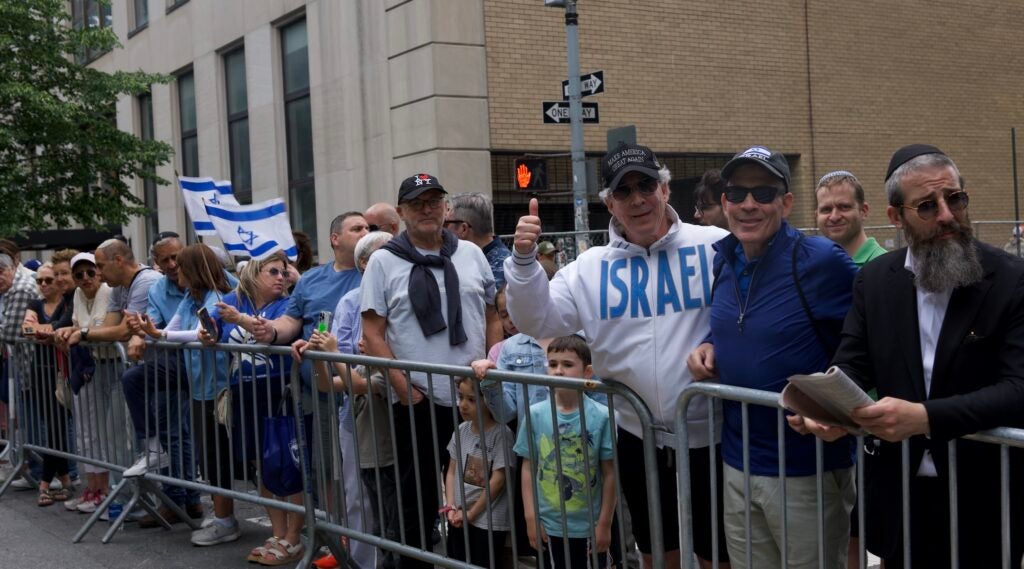 Israel Day crowd