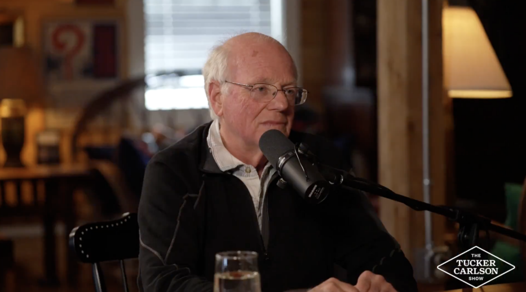 Ben Cohen sits for an interview with Tucker Carlson on May 5, 2025. (Screenshot)