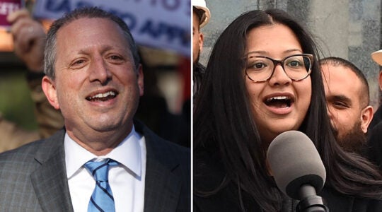 Brad Lander and Shahana Hanif