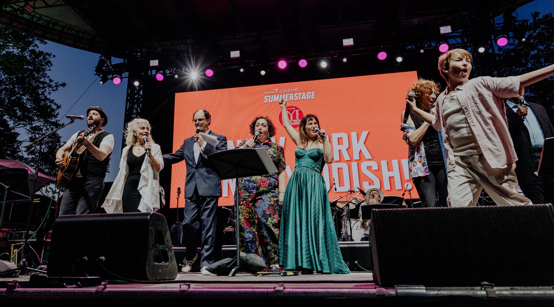 Performers at New York Sings Yiddish 2023