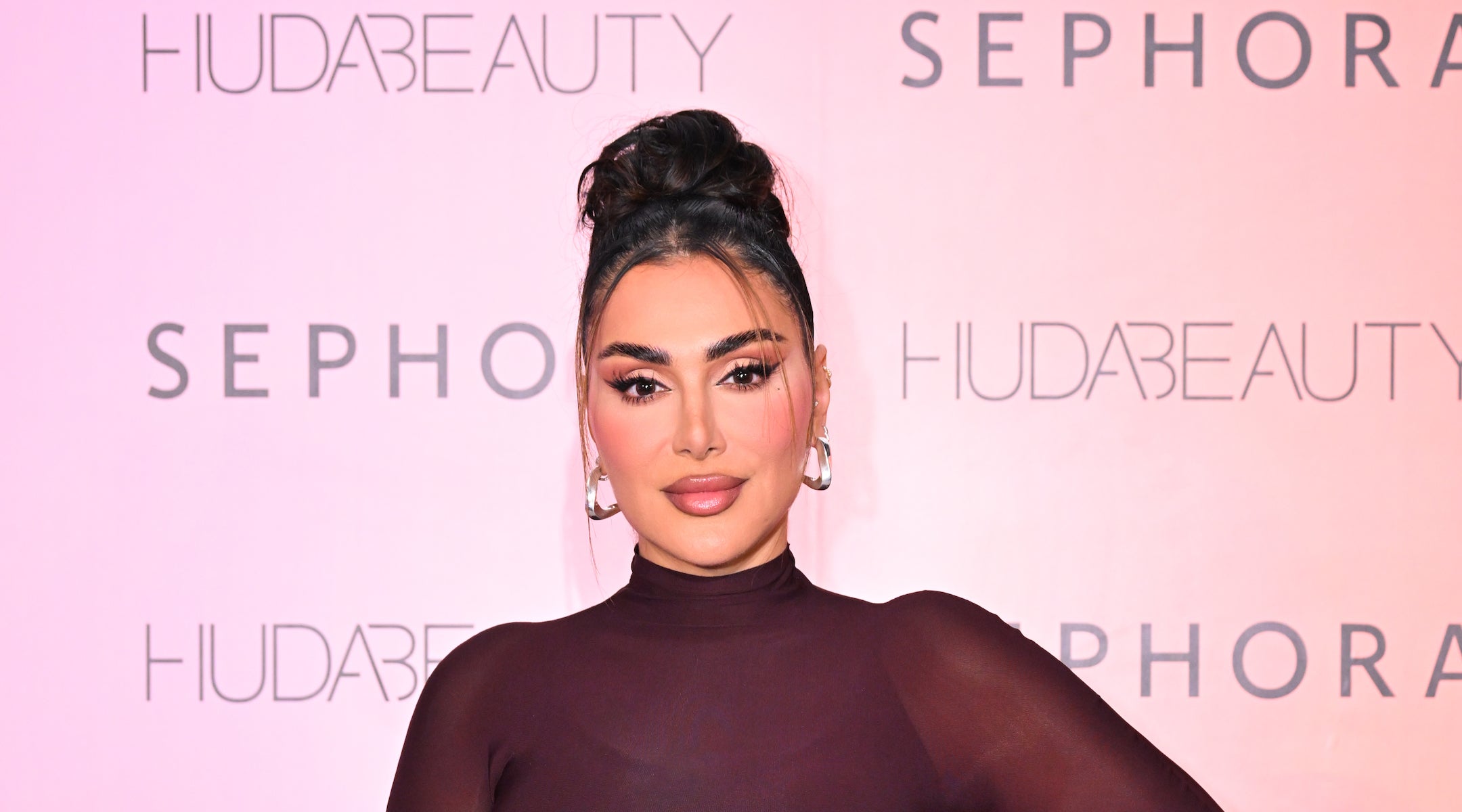 A photo of Huda Kattan.