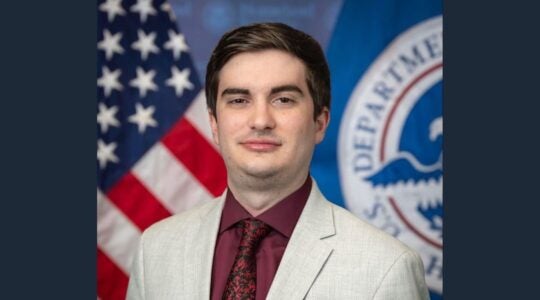 A photo of DHS speechwriter eric lendrum.