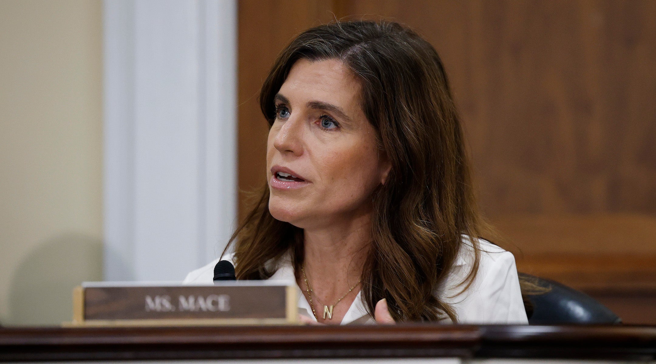 Rep. Nancy Mace speaks on a House committee
