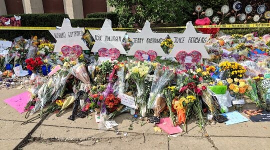 stars and flowers remember Pittsburgh shooting victims