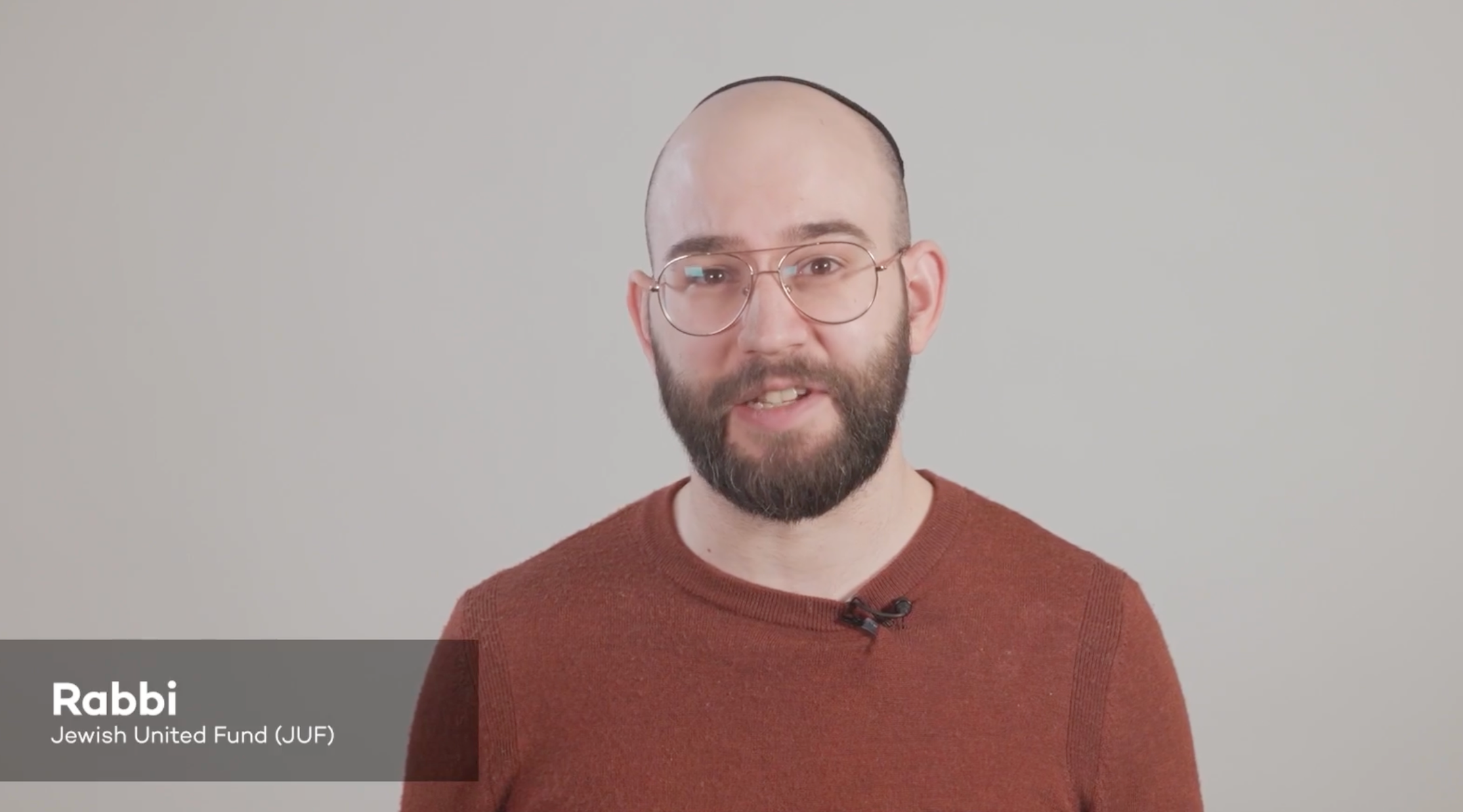 A photo of a rabbi.