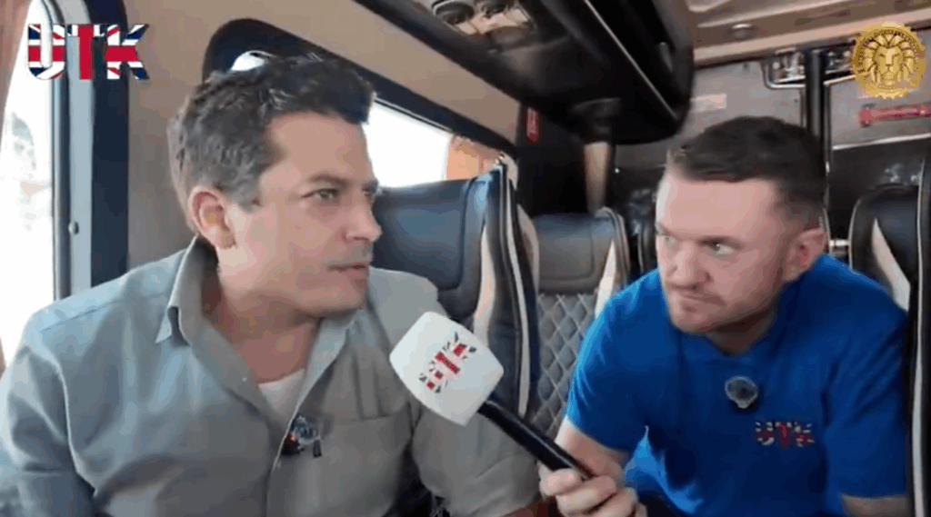 Far-right UK activist Tommy Robinson visits Israel on invite of Diaspora Minister Amichai Chikli